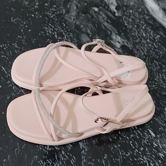 BRAND NEW NEW YORK & COMPANY CRISS-CROSS JEWEL STRAP WOMEN"S SANDAL - Picture 6 of 15